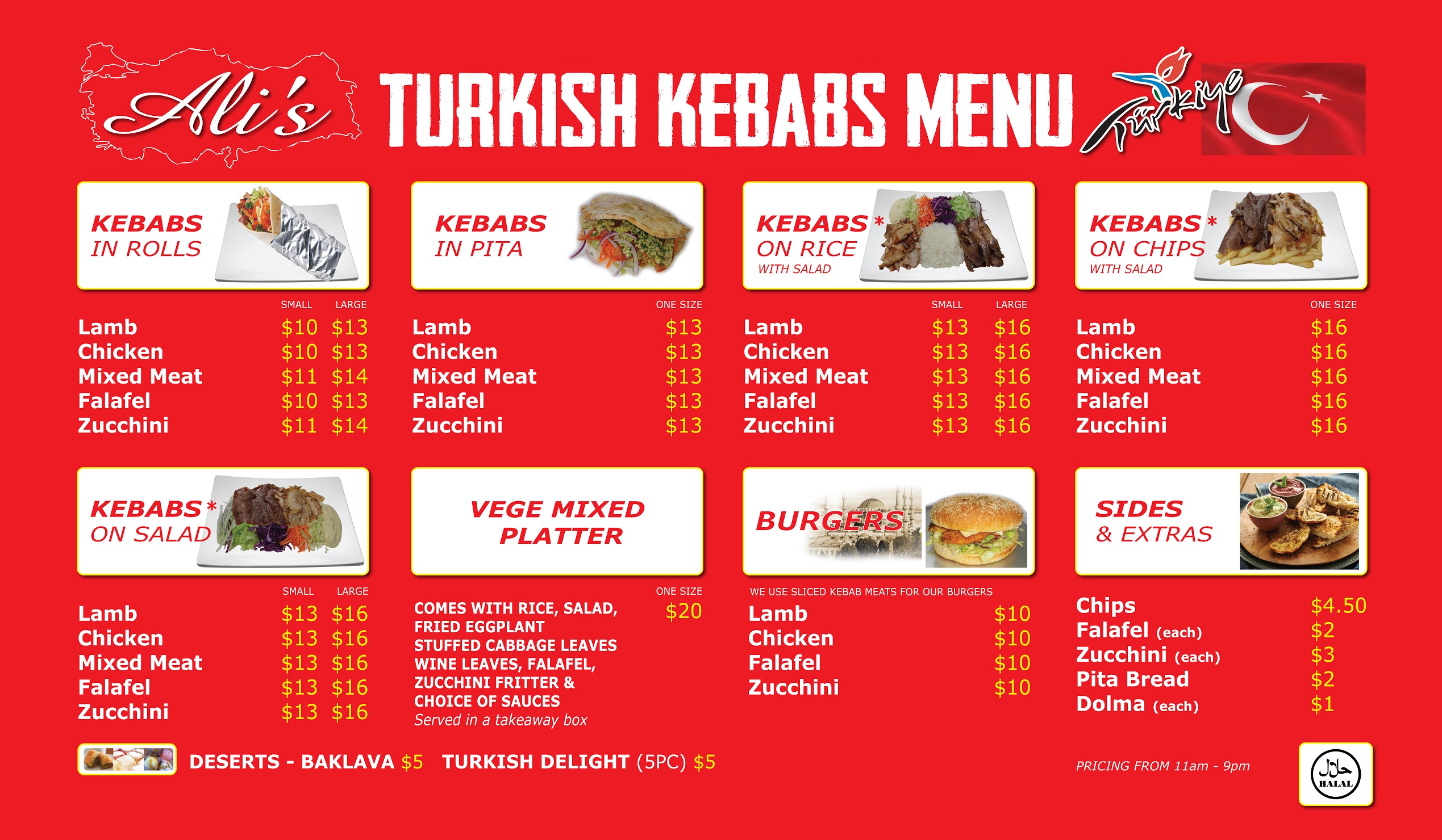 Our Menu Ali s Turkish Kebabs Our Menu Ali s Turkish Kebabs